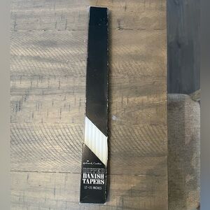 Hallmark Vintage Dipped Danish Taper Candles- Brand New in Box